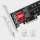 AXAGON PCEM2-ND PCIE 2X NVME M.2 ADAPTER - 1139506 - zdjęcie 7